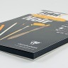 Альбом 20 листов Paint'ON для смешанных техник, А4 (210х297 мм), 250 гр/м2, черная, склейка 1 сторона, артикул 975169