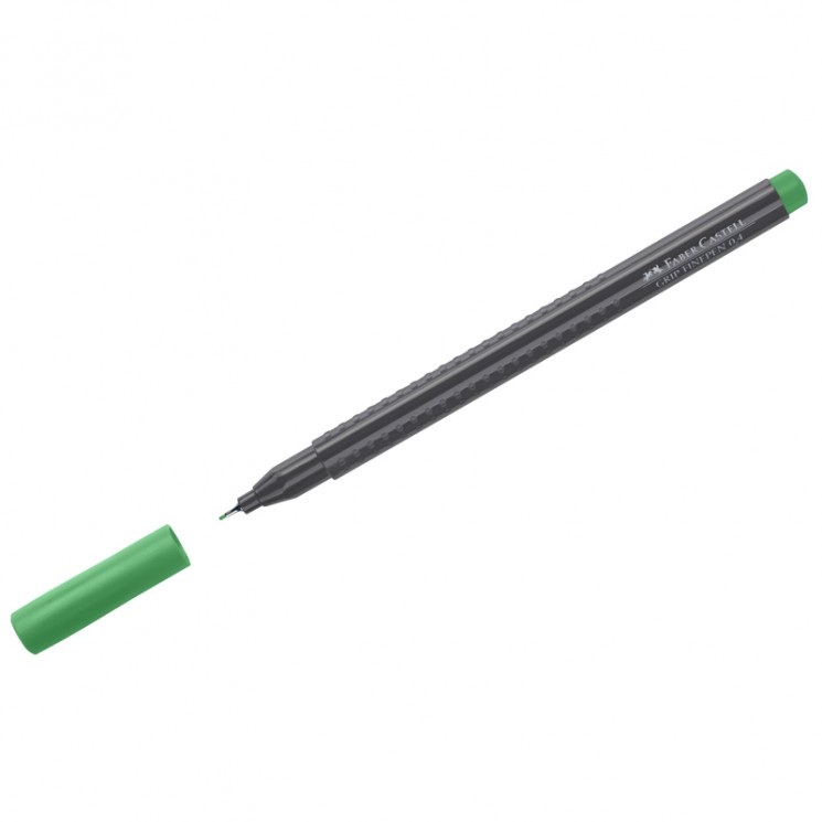 Капиллярная ручка №663 изумрудно-зеленая GRIP FINEPEN, артикул 151663