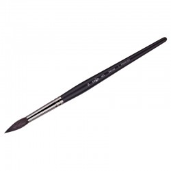 Кисть №14 Белка, круглая, серия Маэстро, длинная ручка, артикул 101014