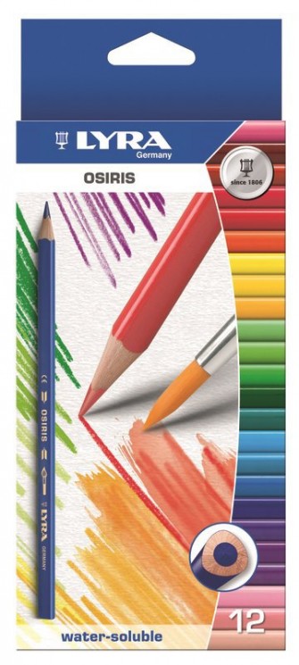 Акварельные карандаши 12 цветов LYRA, артикул L2531120