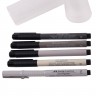 Kaпиллярная ручка 5 штук WARM GREY PITT® ARTIST PEN BRUSH, Линер Ecco Pigment