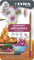 Акварельные карандаши 12 цветов REMBRANDT, артикул L2011120