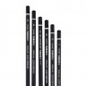 Гpaфические карандаши LYRA ART DESIGN набор  6 штук, ластик и пенал-тубус 195х45 Crystal в подарок