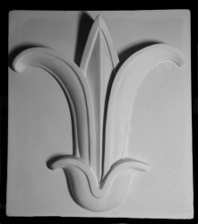 Розетка Цветок Лотоса, 31 х 33 см, Экорше, артикул 60-602