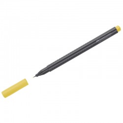 Капиллярная ручка №607 жёлтый  GRIP FINEPEN, артикул 151607