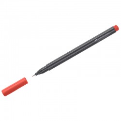 Капиллярная ручка №621 красный  GRIP FINEPEN, артикул 151621