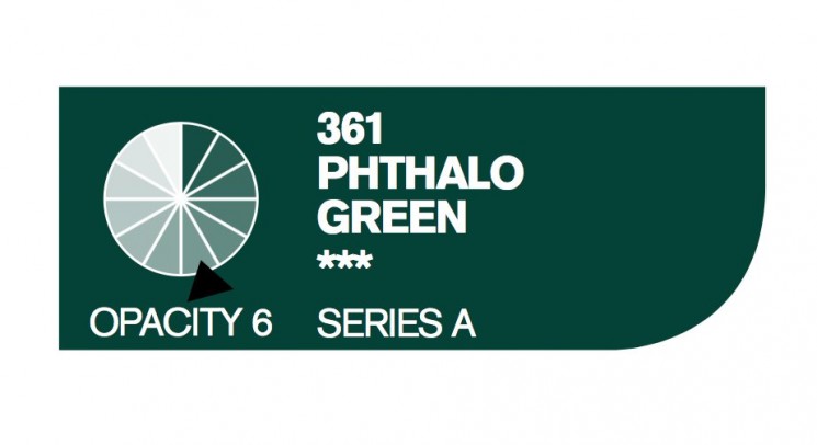 Aкрил Cryla PHTHALO GREEN №361