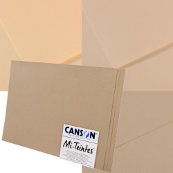 Бумага для пастели Ассорти-Бежевые оттенки, 5 листов / 3 цвета 50х65 см.,Mi-Teintes
