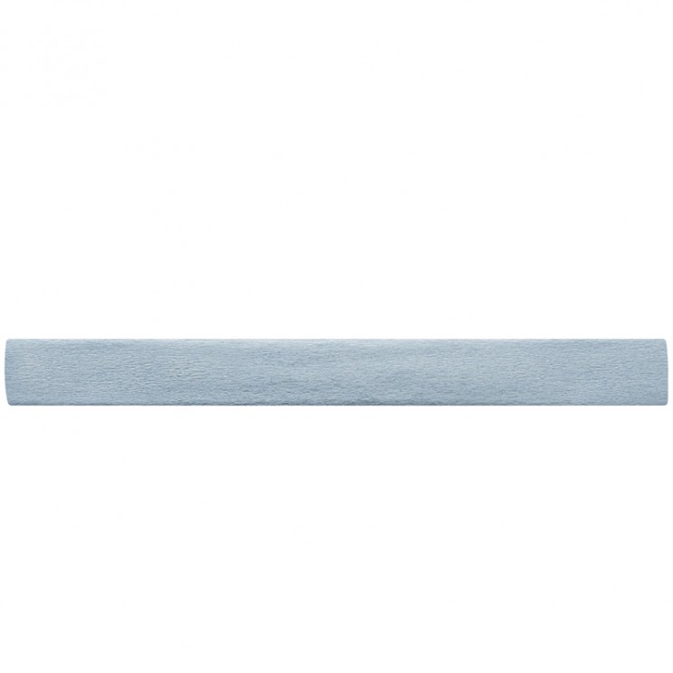 Бумага крепированная 50x200 см, 22 г/м2, голубой перламутр, в рулоне