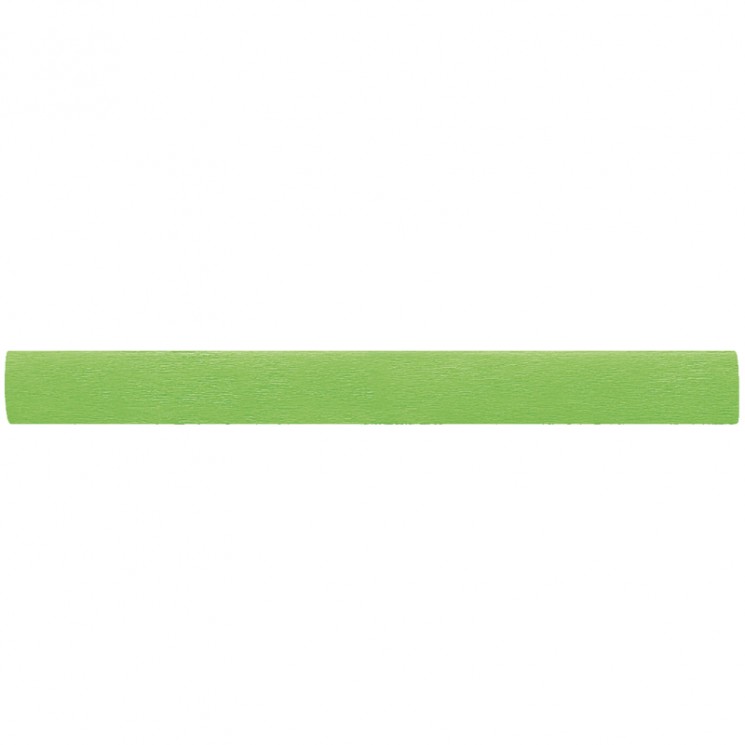 Бумага крепированная 50x200 см, 22 г/м2, флюоресцентная, зеленая, в рулоне