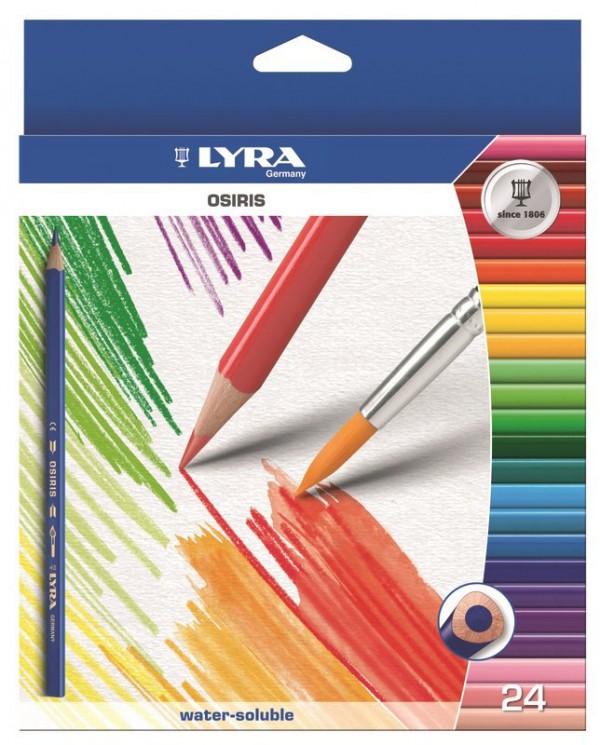 Акварельные карандаши 24 цвета LYRA, артикул L2531240