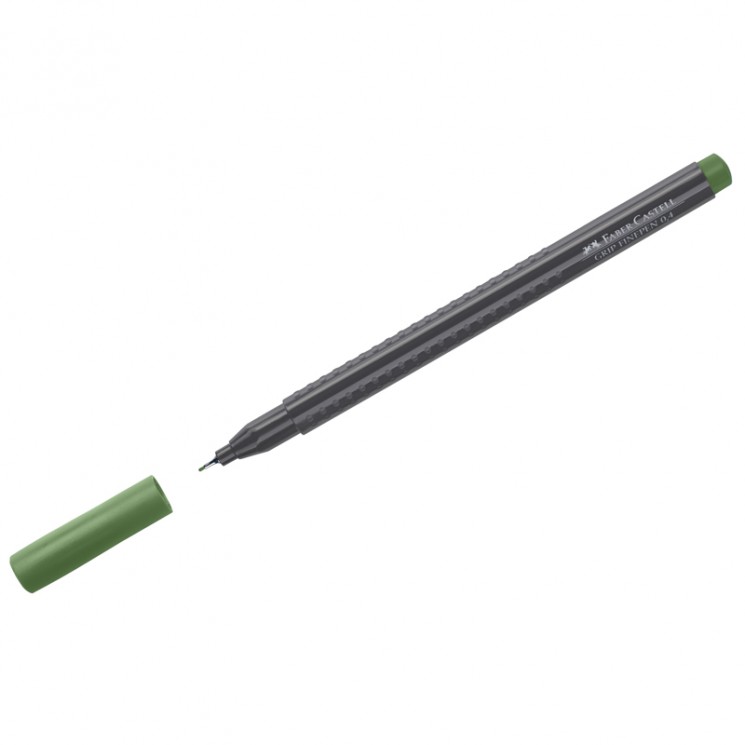 Капиллярная ручка №667 зеленый  GRIP FINEPEN, артикул 151667