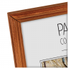 Рамка со стеклом 21х30 см, шир. 17 мм, деревянная, мокко, РД_414