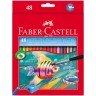 Акварельные карандаши 48 цветов + кисть, Рыбки (Fish Design), артикул 114448