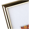 Рамка со стеклом 21х30 см, шир. 14 мм, пластик, золото, РП_2772