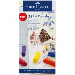 Пастель сухая художественная 24 цвета Soft pastels mini, артикул 128224