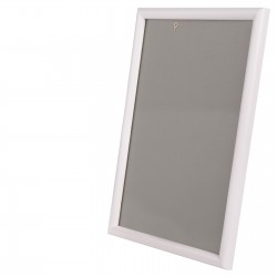 Рамка со стеклом 20х30 см, шир. 16 мм, деревянная, белый, БС 228 ЛБ