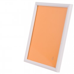Рамка со стеклом 20х30 см, шир. 16 мм, деревянная, белый, БС 228 МБ + комплект крепежа