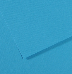 Бумага для пастели №595 синий бирюзовый, Mi-Teintes, А4 (210х297 мм), артикул 31032S031