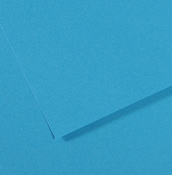 Бумага для пастели №595 синий бирюзовый, Mi-Teintes, А4 (210х297 мм), артикул 31032S031