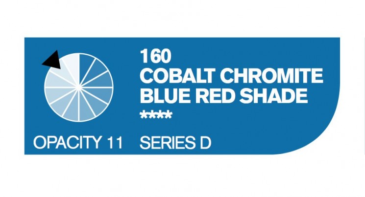 Акрил Cryla COBALT CHROMITE BLUE RED SHADE №160