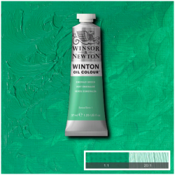 Масляная краска Зеленый Изумруд WINTON туба 37мл, артикул 1414241