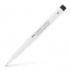 Капиллярная ручка №101 белый PITT Artist Pen Brush, артикул167401