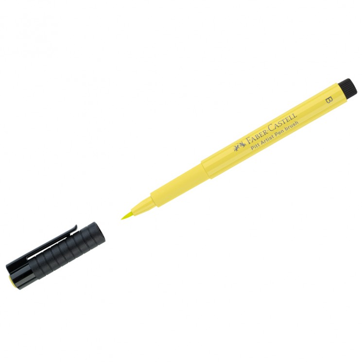 Капиллярная ручка №104 светло-желтая PITT Artist Pen Brush, артикул167404