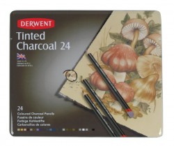 Карандаши угольные 24 штуки Tinted Charcoal, артикул D-2301691