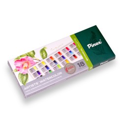 Акварель набор 18 цветов Пинакс Ботаническая палитра, артикул SABA2518-P-01