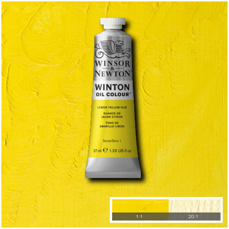 Масляная краска Лимонно-Желтый WINTON туба 37мл, артикул 1414346