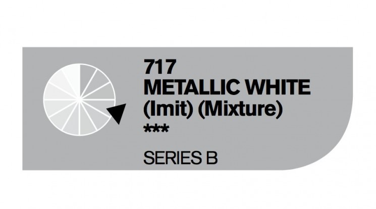 Акрил Cryla METAL WHITE (IMIT) №717