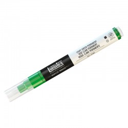 Маркер акриловый 2 мм Paint marker Fine, скошенный, Зеленый светлый