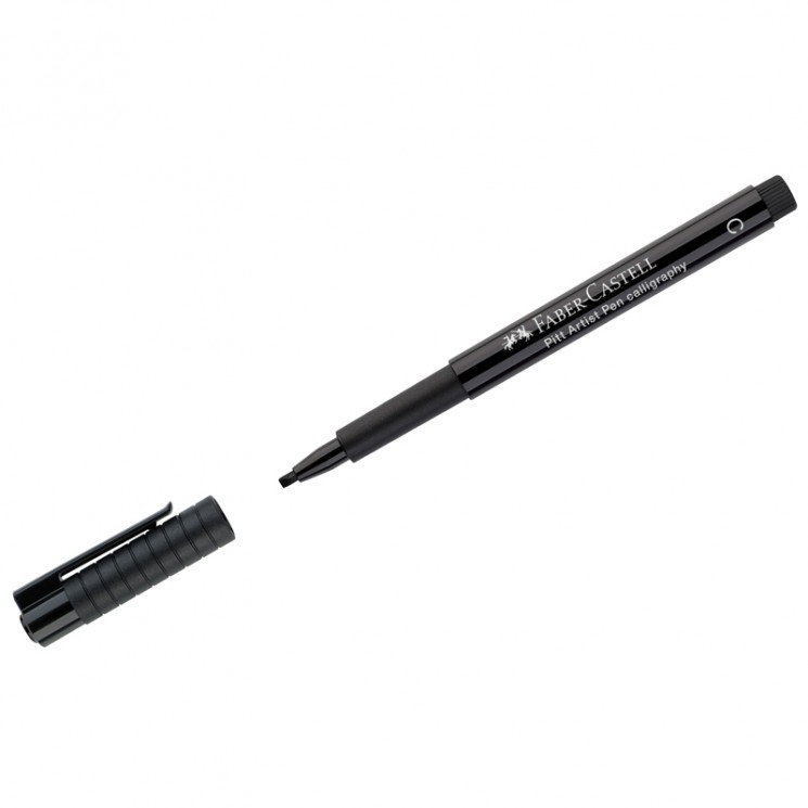 Ручка капиллярная  для каллиграфии Faber-Castell "Pitt Artist Pen Callygraphy" черная, 2,5мм