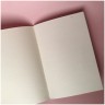 Записная книжка А5 24 листа, тонированный блок в точку Rabbit, Подписные издания, сшивка, золотое тиснение