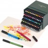 Капиллярные ручки набор 60 цветов PITT ARTIST PEN BRUSH, артикул 167150
