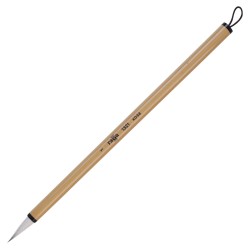 Кисть №  1 Коза, для каллиграфии, бамбуковая ручка