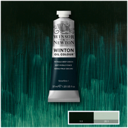 Масляная краска Фтало-Зеленый Темный WINTON туба 37мл, артикул 1414048