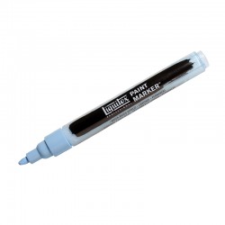 Маркер акриловый 2 мм Paint marker Fine, скошенный, Синий (фиолетовый оттенок)