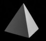 Геом.фигура Правильная пирамида, h=19 см, Экорше, артикул 30-308