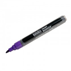 Маркер акриловый 2 мм Paint marker Fine, скошенный, Фиолетовый