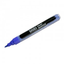 Маркер акриловый 2 мм Paint marker Fine, скошенный, Фиолетовый светлый