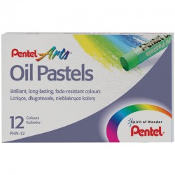 Пастель масляная 12 цветов Oil pastel, артикул PHN4-12