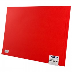 Бумага для пастели №506 красный мак, Mi-Teintes, 3 листа 50х65 см, артикул 31032S111