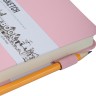 Блокнот/Скетчбук 09х14 см,  80 листов, 140 гр/м2, твердая обложка, Розовый, Sketchmarker, артикул 2315001SM