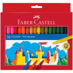 Фломастеры детские 36 цветов Замок, артикул 554236