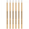 Гpaфические карандаши КРАСИН набор 6 штук (2Т(2Н),Т(Н),ТМ(НВ)-2,М(В),2М(2В), пп-пакет
