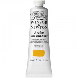 Масляная краска Насыщенно-Желтый Неаполь ARTISTS' OIL туба 37мл, артикул 1214425