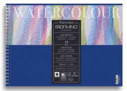 Альбом 12 листов Watercolour Studio, А4 (210х297 мм), 300 гр/м2, 25% хлопок, артикул 17662129