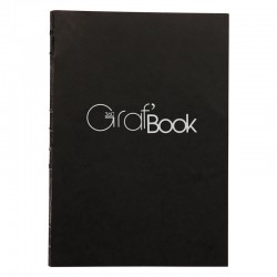 Скетчбук 100 листов Graf'Book 360°, А4 (210х297 мм), 100 гр/м2, целюлоза, сшивка, артикул 975802